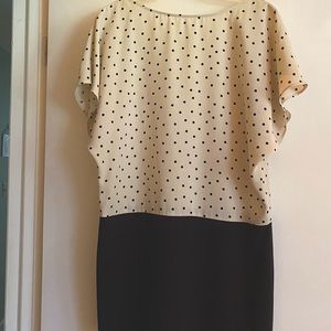 Zara polka-dot mini dress